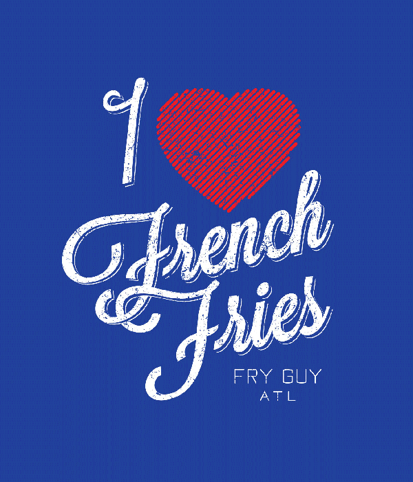 I Love French Fries graphic